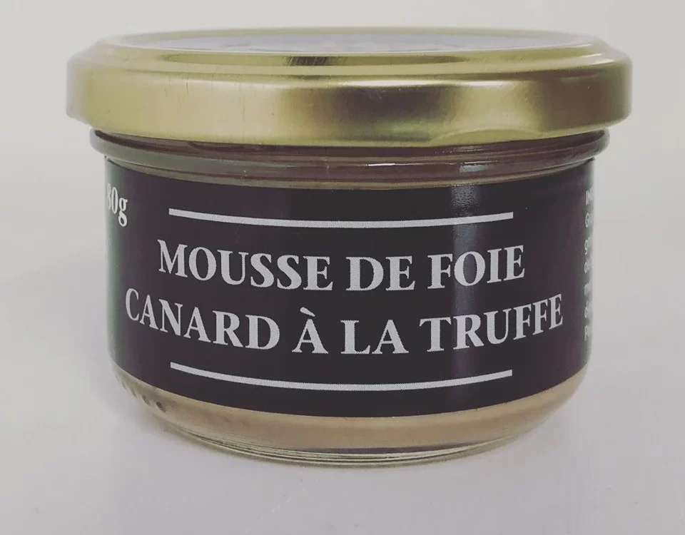 mousse foie canard truffe