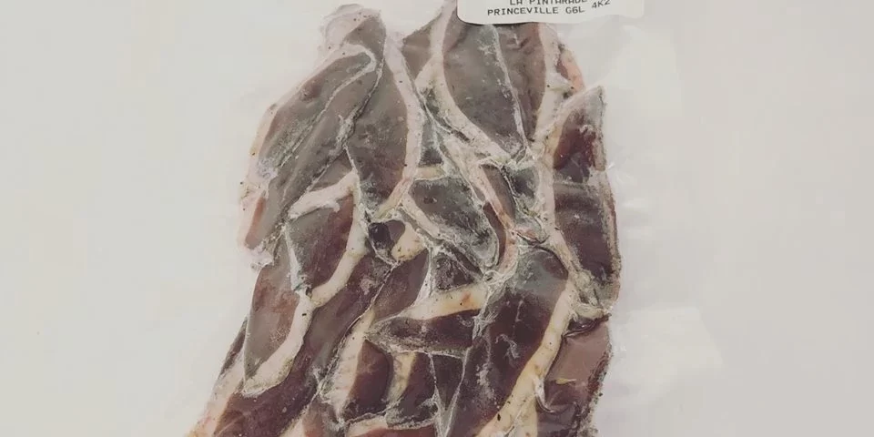 poitrine canard sechée