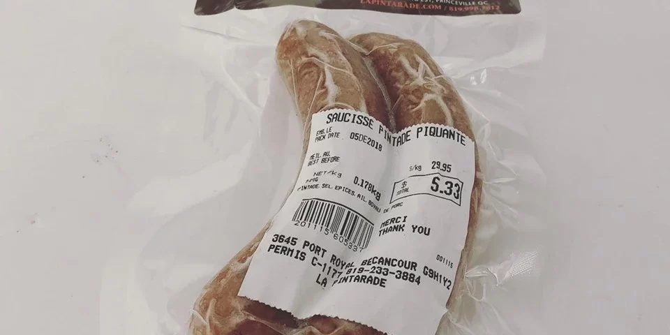 saucisses pintade piquante